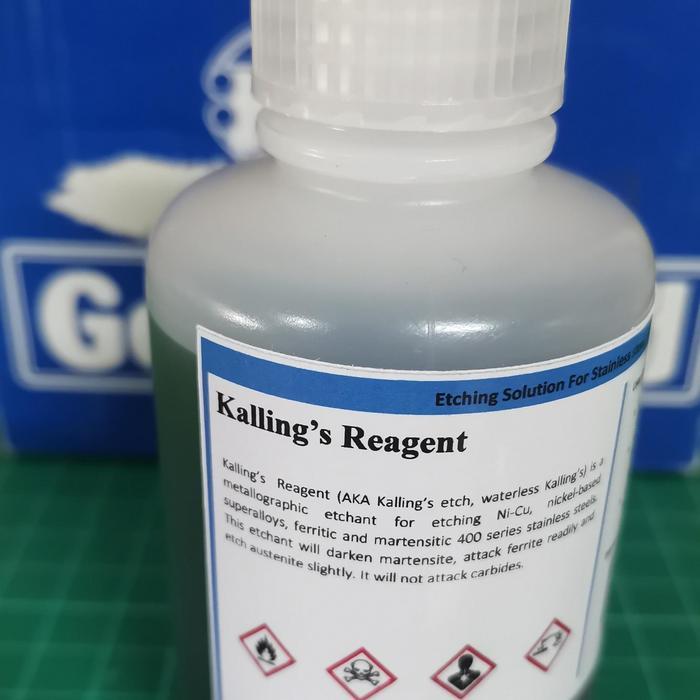Kalling's Reagent - Etching Solution For Stainless steel