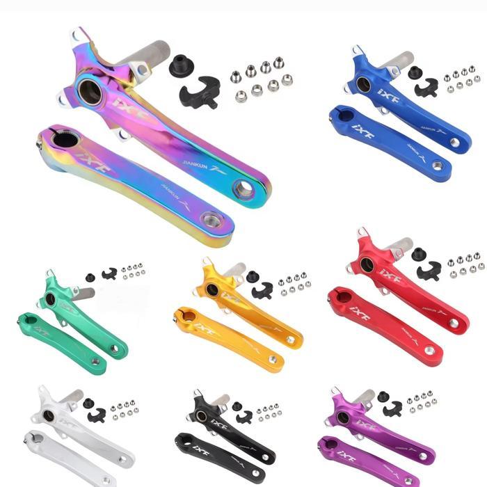IXF Crankset BB HT2 BCD 104 Crank Arm Hollowtech 2 Sepeda MTB BMX
