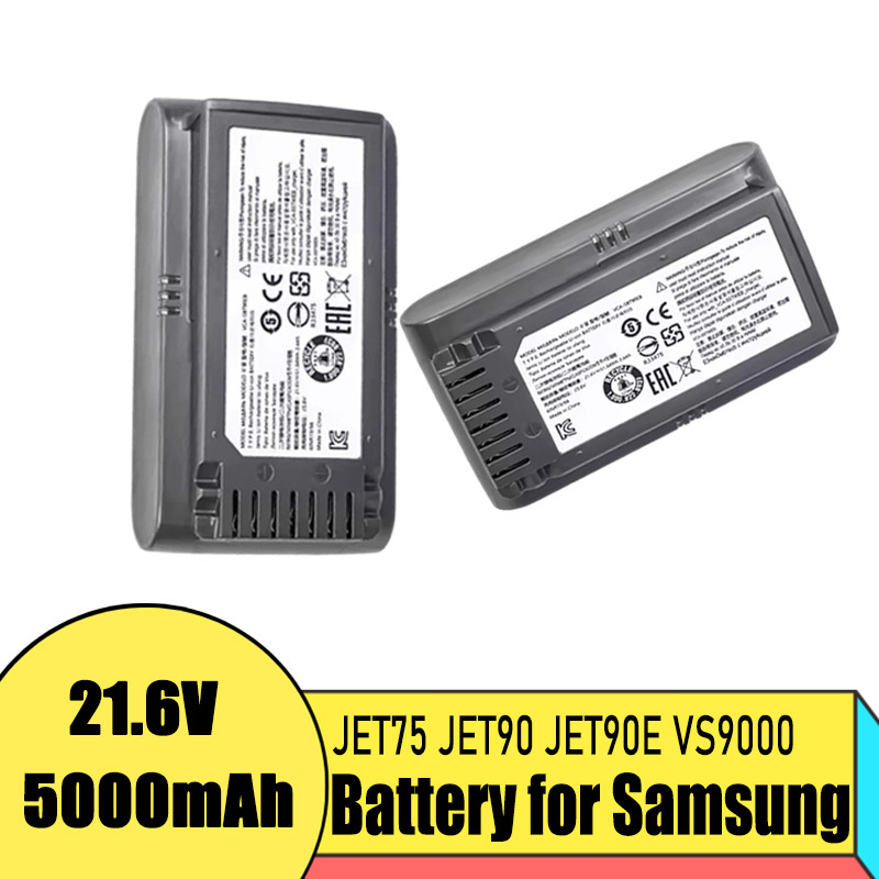 100% Original Sweeper Battery VCA-SBT90 for Samsung Vs9000 Jet90 Jet75 Jet90E VCA-SBT90 Cordless