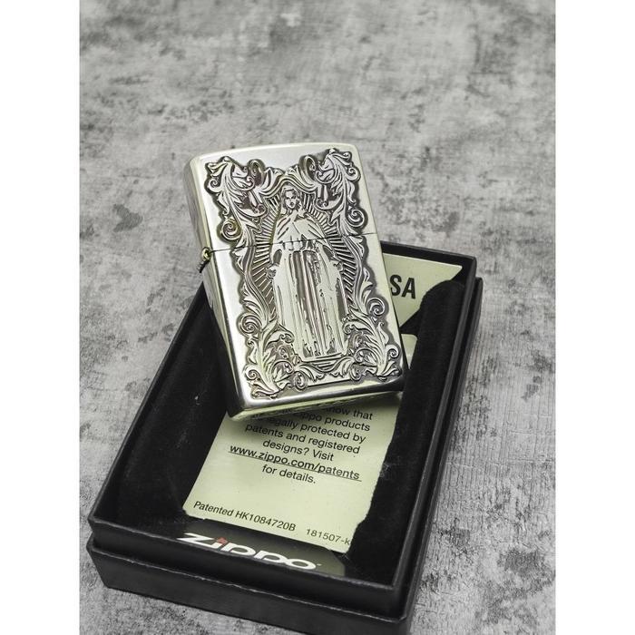 Zippo Japan Jesus Silver