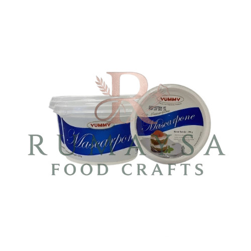 Yummy Mascarpone Cheese 250Gr Keju Mascarpone untuk Tiramisu Cake Dessert dan Bakery