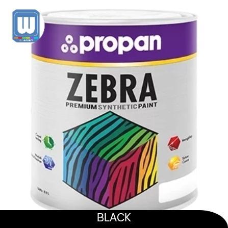 CAT BESI PROPAN ZEBRA SYNTHETIC BLACK