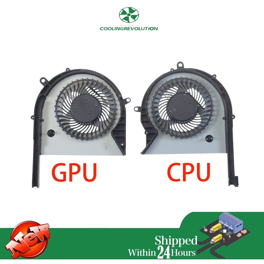 Laptop CPU GPU Cooling Fan DFS593512MN0T DFS2013121A0T DC12V 1A 5Pin for ASUS ROG Strix GL503GE
