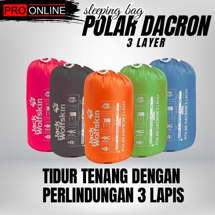 Eiger - sleeping bag camping 3 layer extra tebal