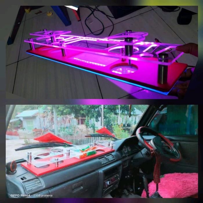 Mini Bar Dasboard Mobil Carry Futura, L 300, Elf, Pick Up. Uk. 66*15Cm