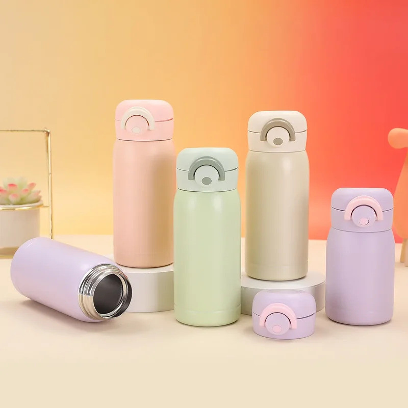 Mini Thermos Cup 220ml/350ml, Stainless Steel Thermal Cup, Insulated Water Bottle, Ideal Gift for