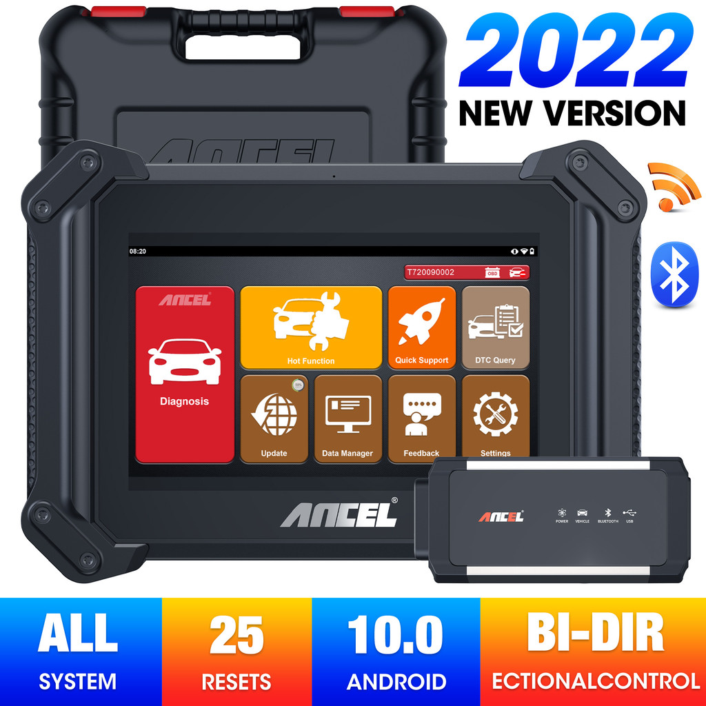 ANCEL V6 Pro OBD2 Scanner Professional 25 Reset Full System Auto Scan