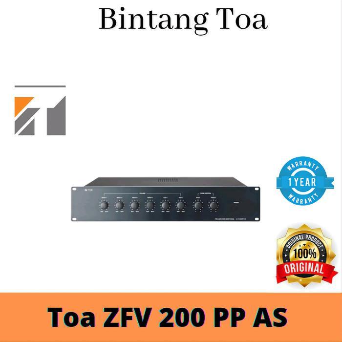 Promo Toa Z-Fv200Pp-As (Pre Amplifier Mixer Panel