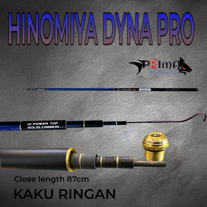 Joran Tegek Hinomiya Dyna Pro Ringan Kaku 210-360
