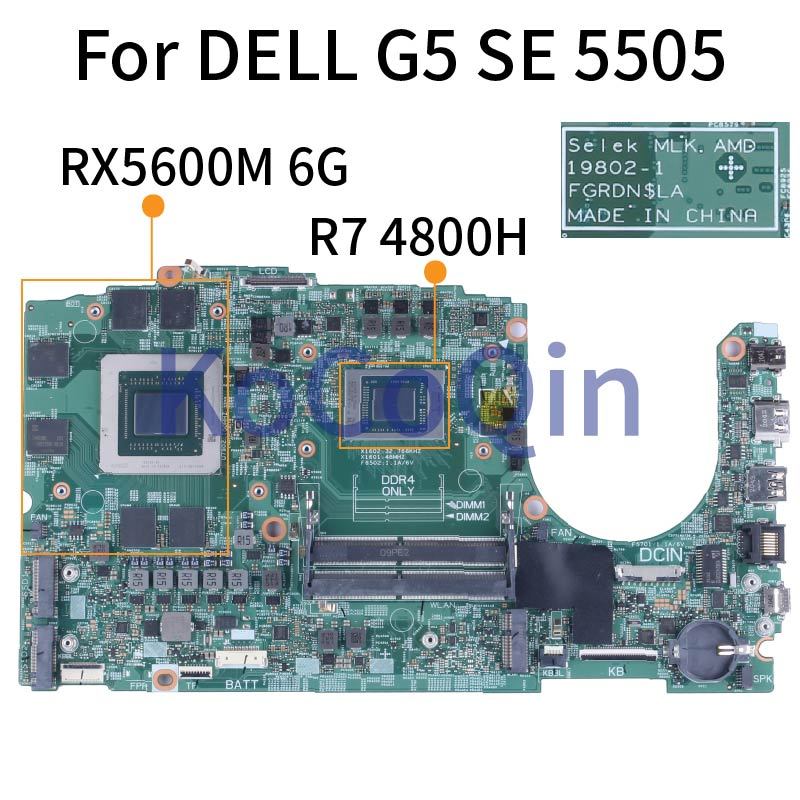19802-1 For Dell G5 Se 5505 Notebook Mainboard 0Ncw8W 0M8C1F