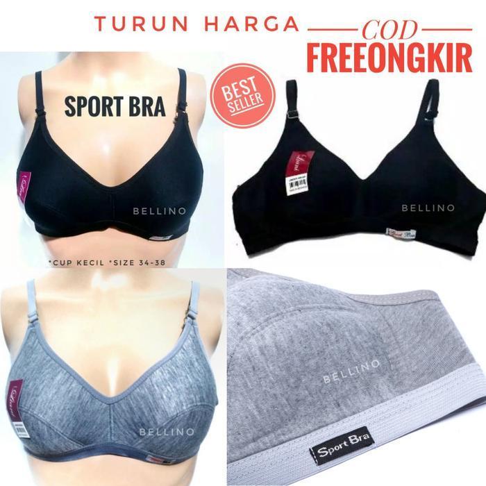 Bh Cewek Sport Bra Remaja Misty Tanpa Kawat Size 34 36 38 Bra Wanita Non Busa Kutang Cup Kecil Abg