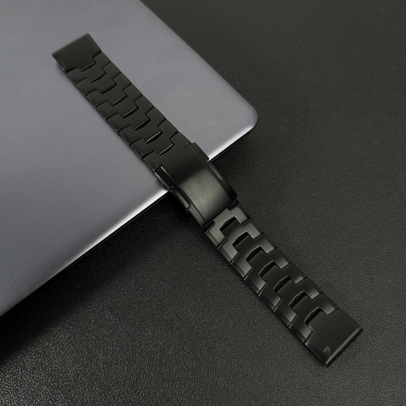 Titanium Metal QuickFit Watch Band 22mm 26mm for Garmin Fenix 8 7 7X 6 6X Pro 5 5X 5X Plus