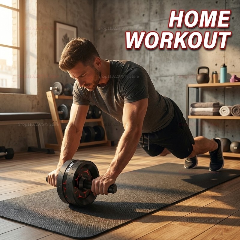 Abdominal Roller, Abdominal Exercise Equipment for Abdominal and Core Strength Training, Home