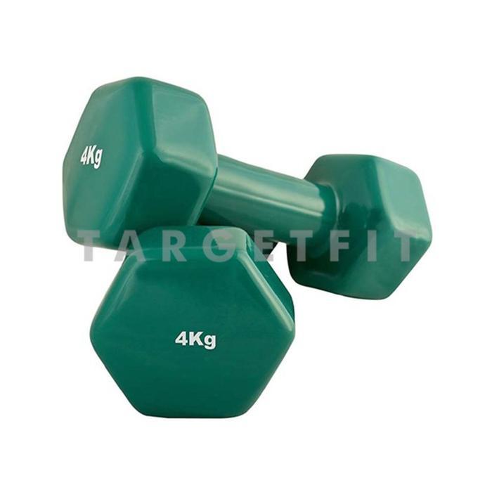 VINYL DUMBBELL 4KG IRON BULL