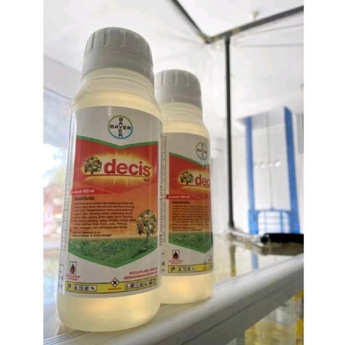 INSEKTISIDA DECIS 500ML / DECIS 25 EC PESTISIDA PEMBASMI HAMA Pada TUMBUHAN / decis 250ml / decis