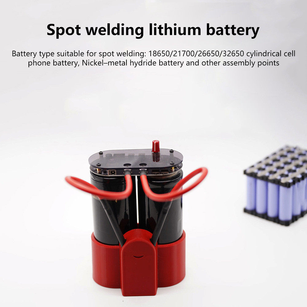 Spot Welder Farad Capacitor Battery Spot Welder 99 Gears Adjustable Capacitor Energy Storage Spot