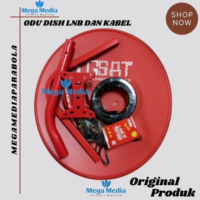 Promo Dish Parabola Mini Ku Band Bonus Lnb Dan Kabel Harga Termurah Terlaris