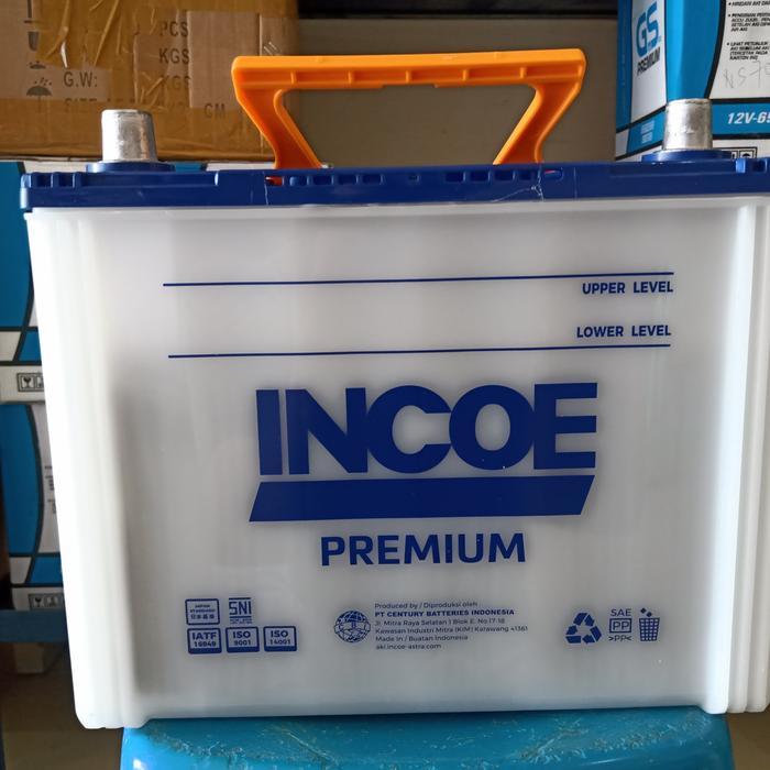 Aki Mobil/ Genset/ Incoe Premium N50Z / 55D26R/ 12V 60Ah/ Incoe N 50Z