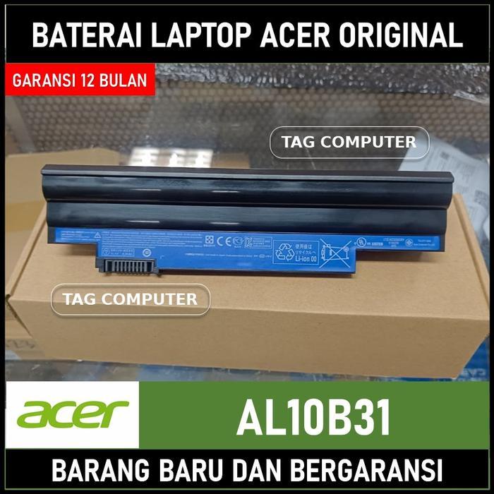 BATERAI LAPTOP ACER ASPIRE ONE 722 AO722 AO722-BZ696 AO522 E100 AL10B31 ORIGINAL