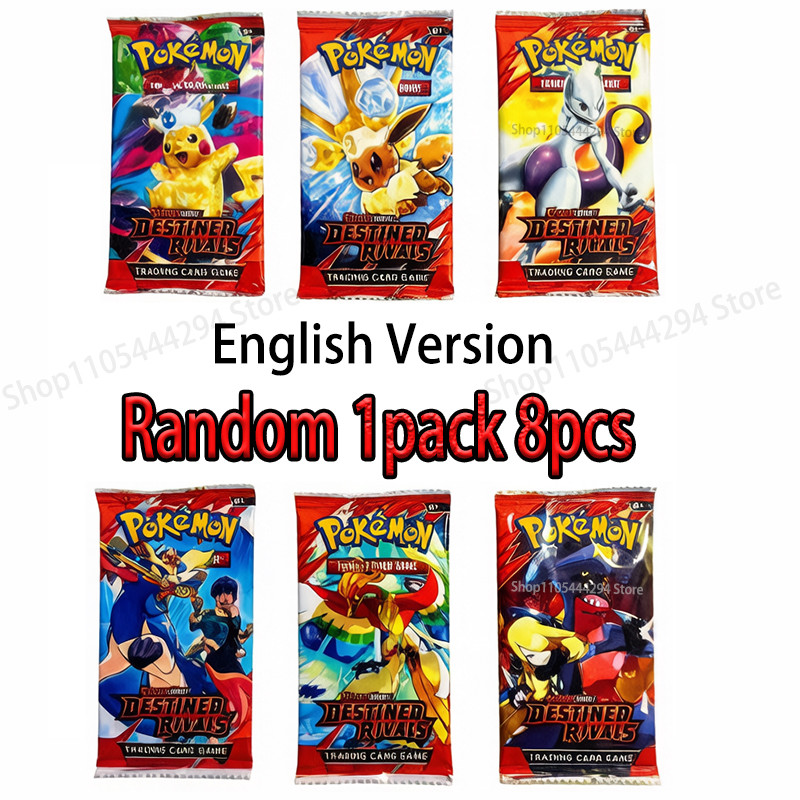 Scarlet Violet Destined Rivals 288Pcs English Version Pokemon TCG Classics Booster Box Pokemon Trade