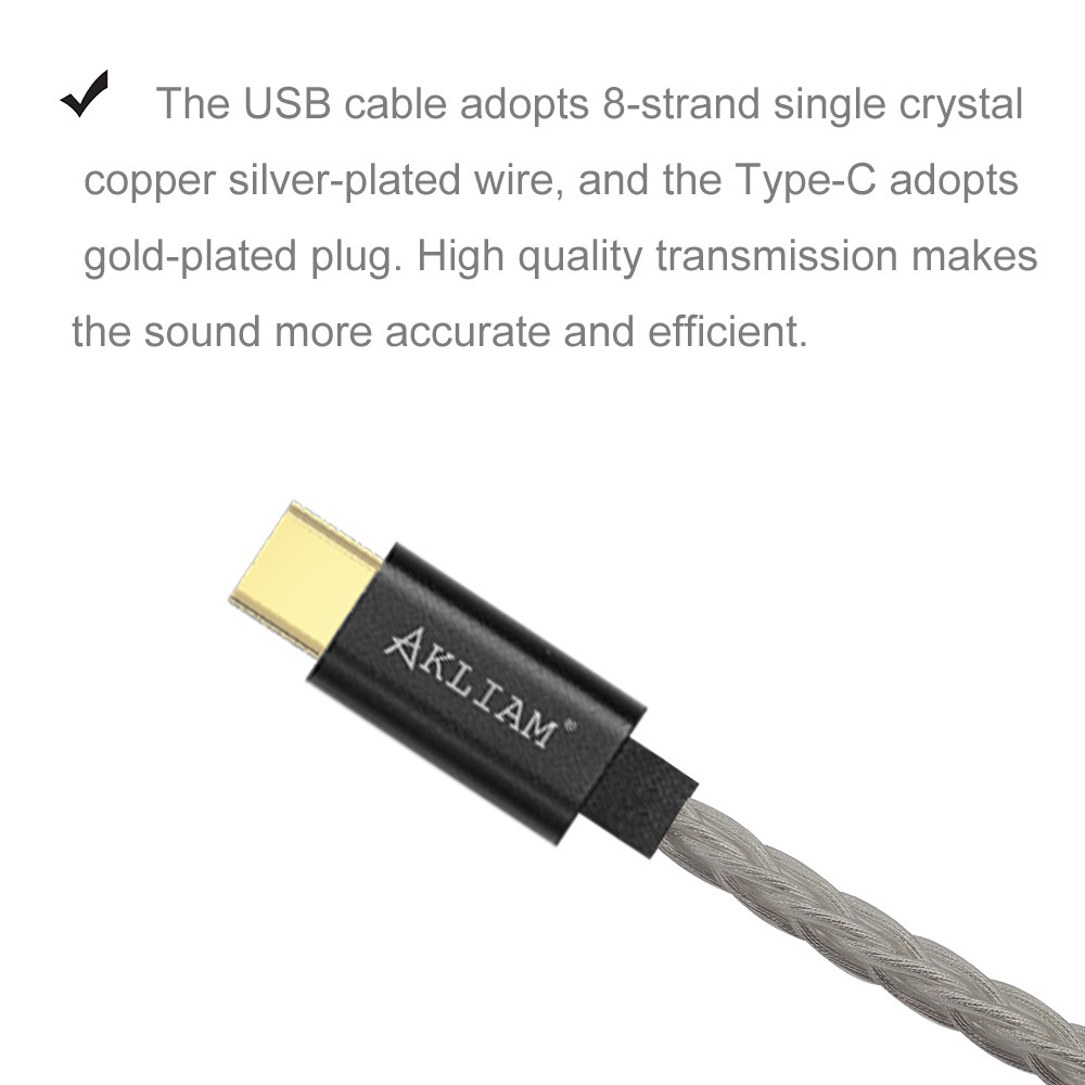 AkLIAM PD4 Plus Dual CS43131 USB Dac Hifi Portable USB Dac & Amp 4.4mm Balanced & 3.5mm Output