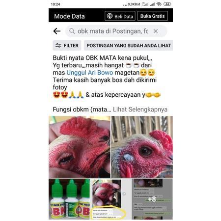 Obat Mata Ayam, Obk Mata Burung, Kena Jalu, Snot, Cacing Mata, Katarak Terlaris