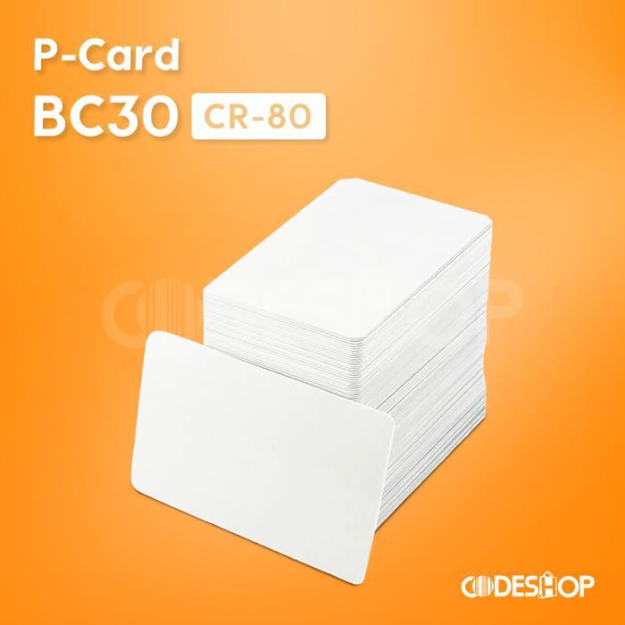 Kartu PVC Putih Polos Ukuran Standar ATM 250 Lembar per Box untuk Cetak ID Card dan Kartu Member