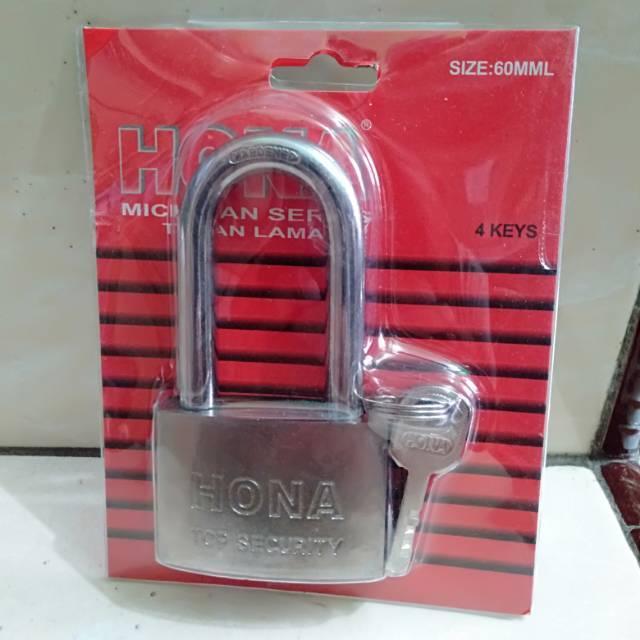 Gembok 60mm panjang Hona gembok pagar 60mm panjang