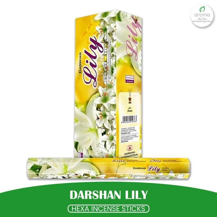 Dupa India Aromaterapi Hexa - Darshan Lily