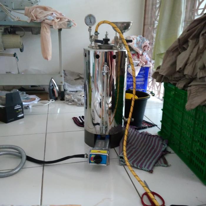 setrika uap boiler 15 liter