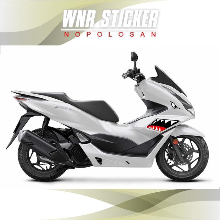 Sticker Motor New Pcx 160 Model Shark