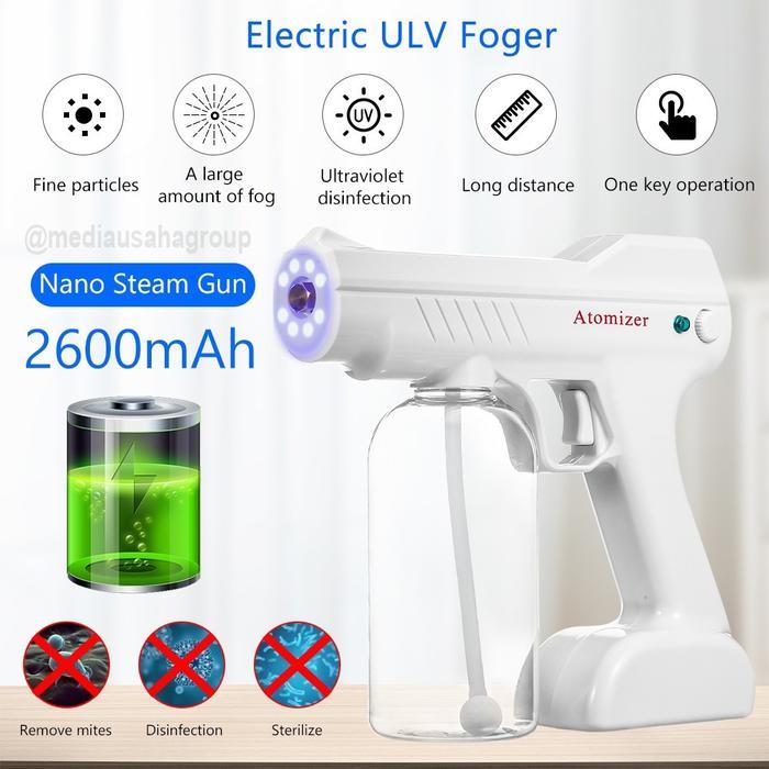ATOMIZER NANO SPRAY GUN WIRELESS - DISINFEKTAN 800ml