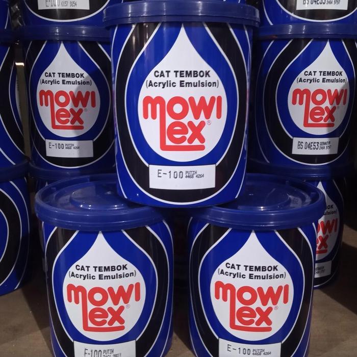 Mowilex Emulsion E-100 1 Lt [ Literan ] / Cat Mowilex / Cat Tembok