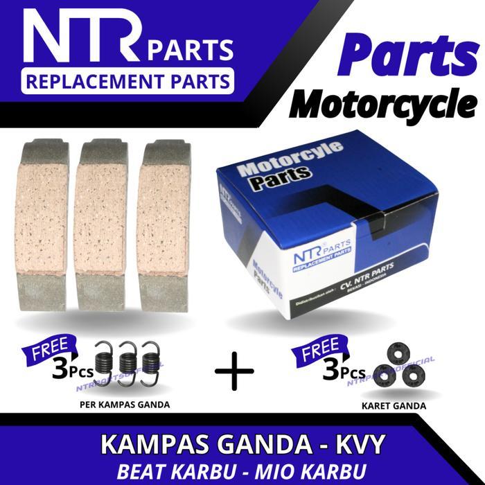 Ready Weight Set Clucth - kampas ganda only kampas kopling ganda beat karbu KVY