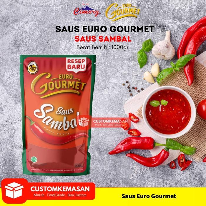 NEW!! Euro Gourmet Saus / Saus Sambal Euro Gourmet / Saus Extra Pedas Euro Gourmet / Saus Tomat Euro