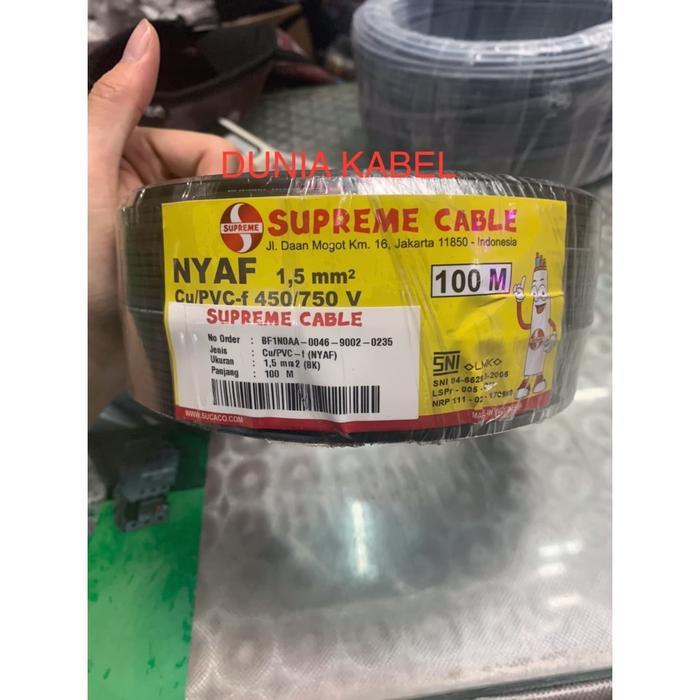 Kabel Nyaf Af Supreme 1.5Mm 1,5 Mm 1X1,5 1.5 1,5 @100 Meter