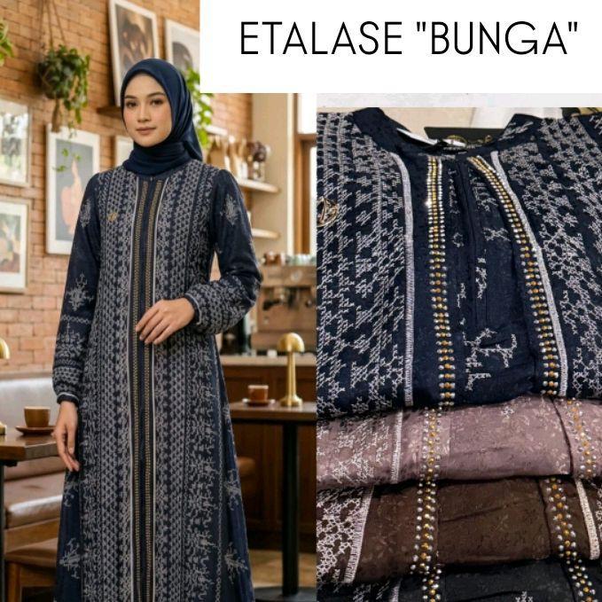 Dress Abiyan Najwa Salvina YS Original LFY Live KAMIS 14 MEI SORE Fashion Muslim Devitafashion Gamis