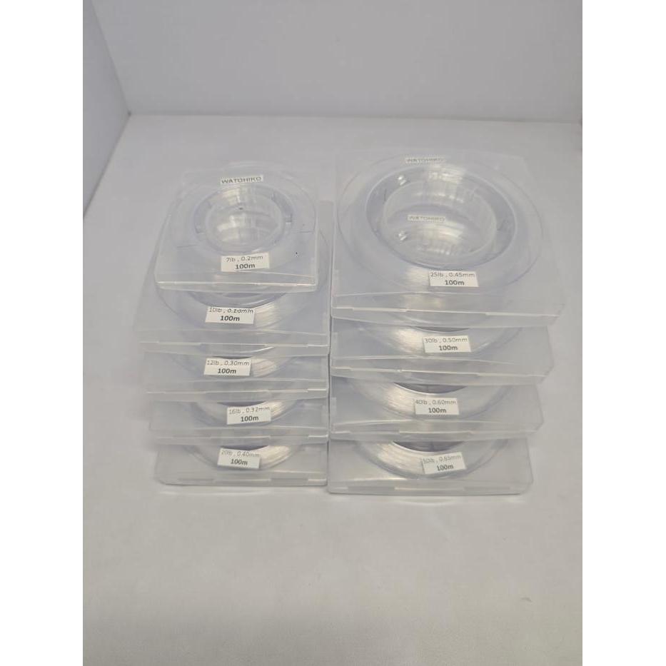 Japan Material Senar Leader Hard fluorocarbon 100% 100m / Leader Flurocarbon keras / Leader Fluro