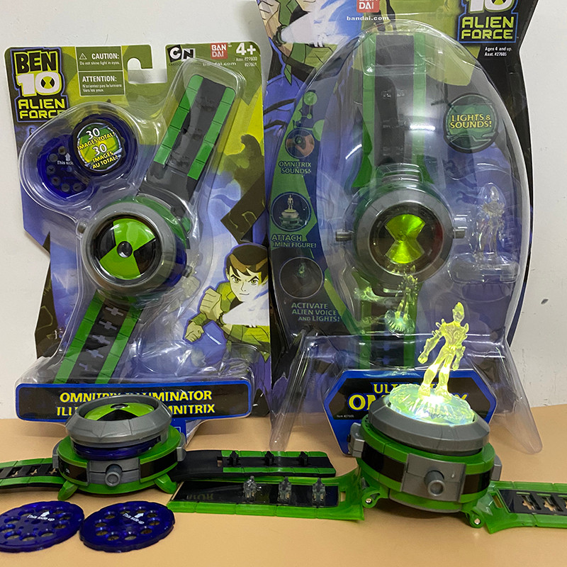 Ben10 Omnitrix Watches Toy Japan Projector Ultimate Watch Style Watch DAI Genuine Creative Present
