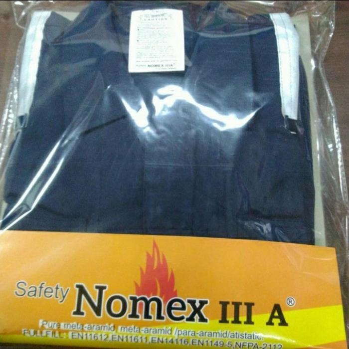 Wearpack Tahan Api Nomex IIIA Biru Dongker