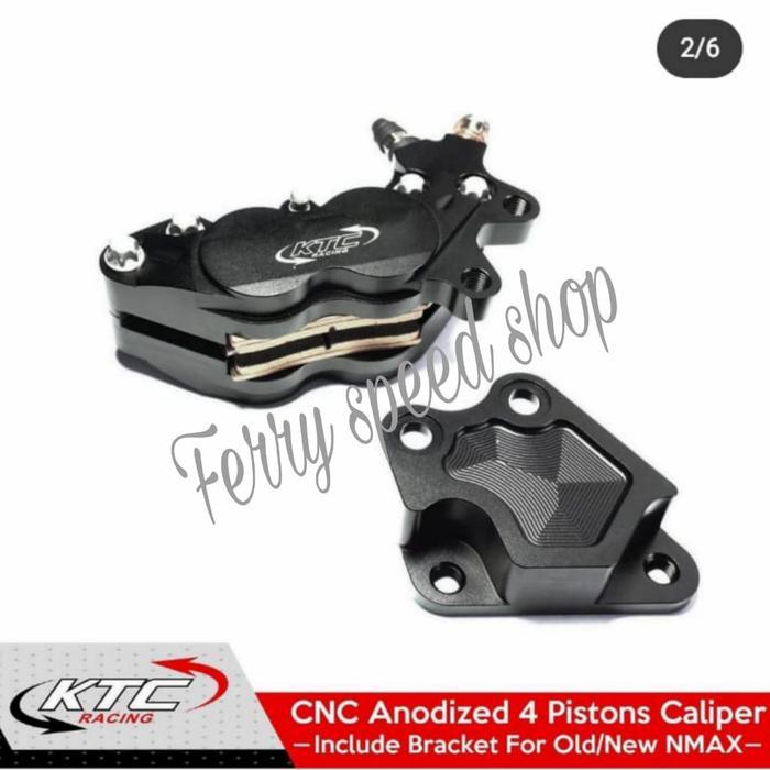 Caliper Rem Depan Ktc 4P Crm Nmax / Caliper Ktc Racing Nmax New & Old