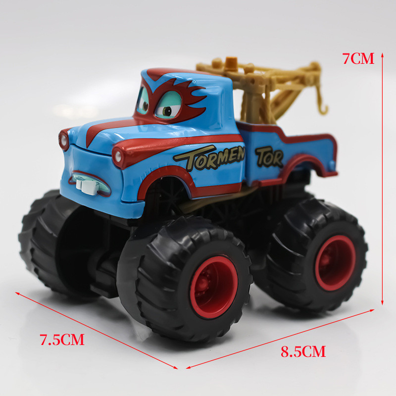 Disney Pixar Cars Forklift Harvester Fritter Lightning Mcqueen Dr Damage Rare Diecast Vehicle Car