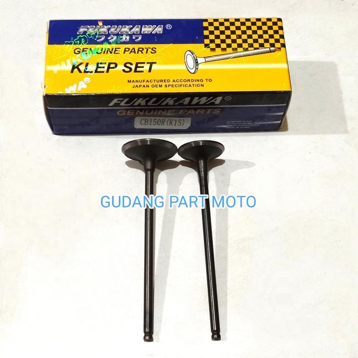 Klep Set Cb150R Old Payung Klep Cb150R Led Merk Fukukawa Redy Stok