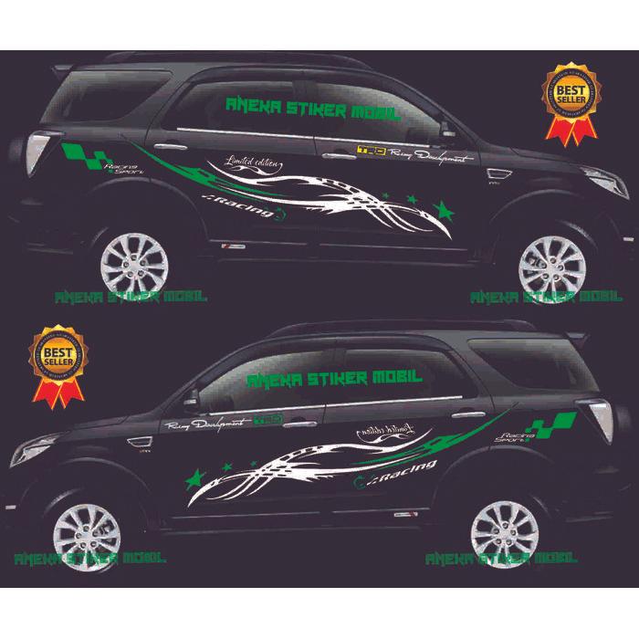 Sticker Stiker Cutting Mobil Toyota Rush Stiker Mobil Rush Keren