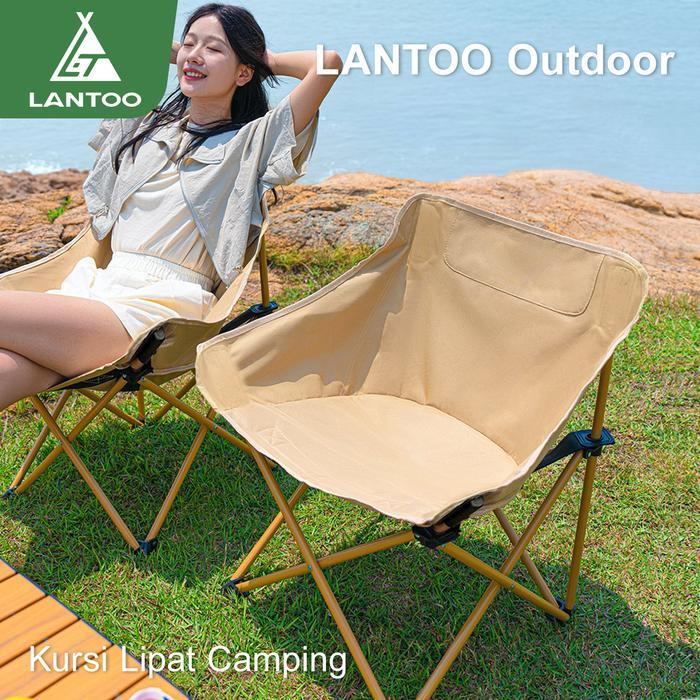 Eiger - Kursi Lipat Outdoor Portabel Bulat Praktis Mancing Piknik Mudah Dilipat Camping