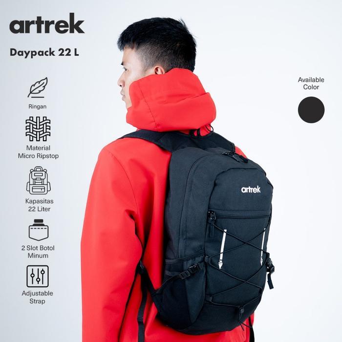 Eiger - Artrek Seri Daypack Tas Ransel 22L Backpack Hiking Riding Trail Sekolah Ringan