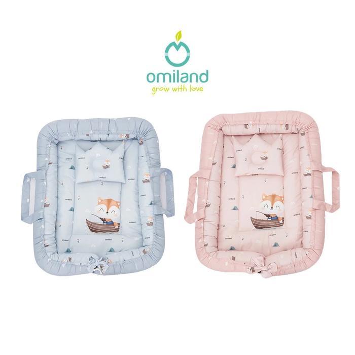 Omiland Kasur Bayi Serut - Kasur Kelambu Bayi Serut Bantal