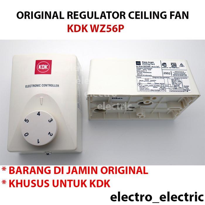 Ada Stok Regulator Ceiling Fan Plafon KDK WZ56P ORIGINAL