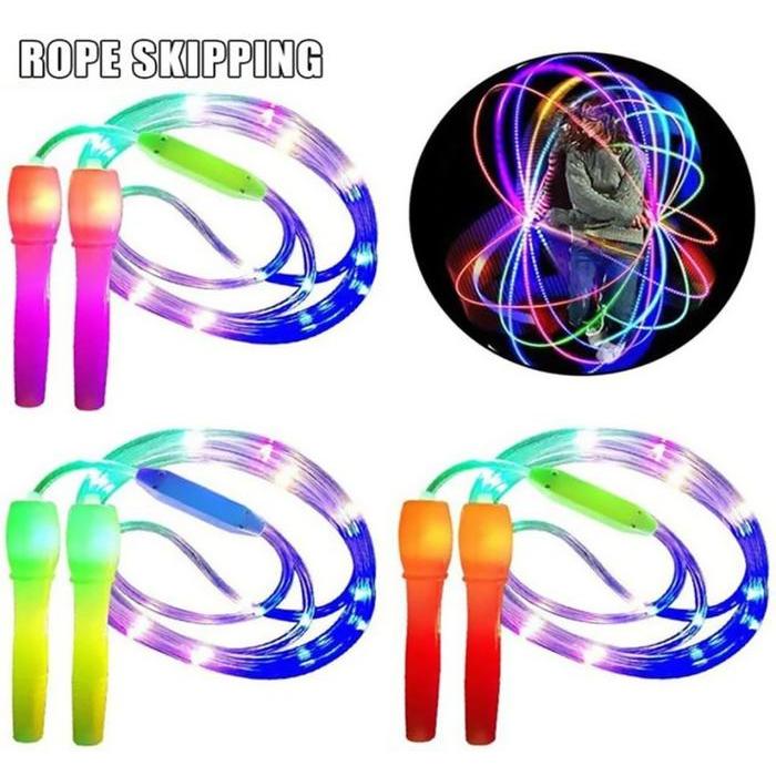 Skipping Rope Alat Olahraga Tali Skipping LED