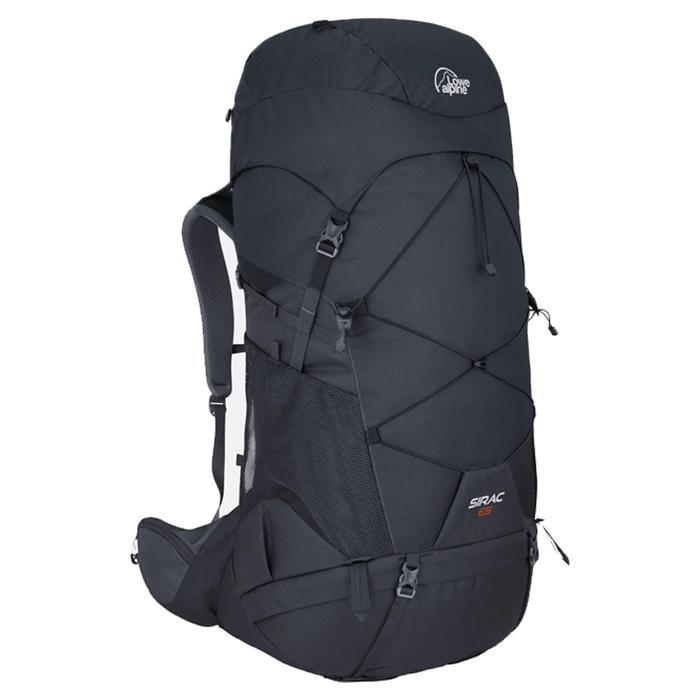 Tas Gunung Carrier Lowe Alpine Sirac 65 Backpack - Ebony